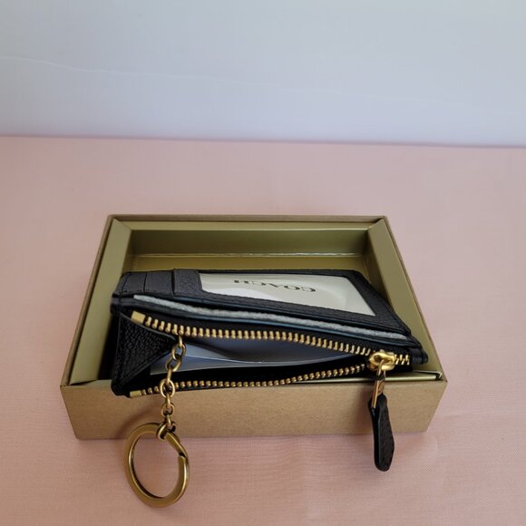 COACH Musical Print Pebbled Leather Polly Crossbody & Mini-Skinny ID Card Case ⭐ - Picture 16 of 16